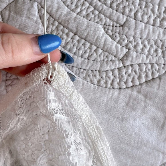 NWOT - For Love & Lemons - Skivvies - Lace Lingerie Bra - White - Picture 10 of 10